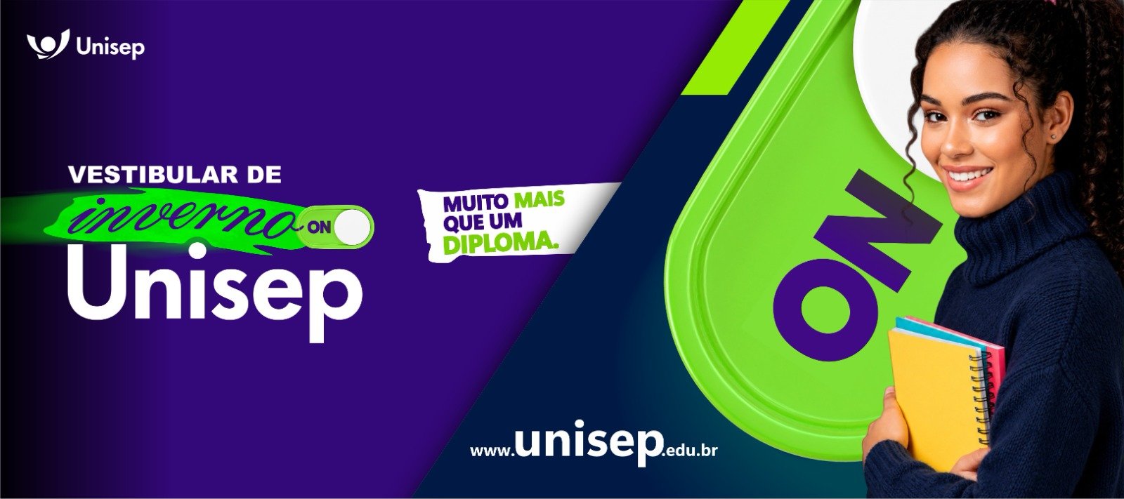 A sua vida pode mudar em um semestre – Unisep lança Vestibular de Inverno 2026